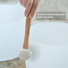 CVNC 432Hz 8" Quartz Crystal Singing Bowl Frosted Chakra for Sound Heal Bath