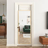 Over Door Full Length Mirror Black Gold White Hanging Bedroom Wardrobe Mirrors