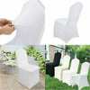 Anti-Wrinkle Wedding Chair Cover Spandex Dining Party Slipcovers Dustproof Seat