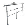 Safety Handrail Balustrade Garden Stair Staircase Grab Rail Cross Bars 60-240cm