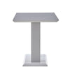 High Gloss Table Elegant Smooth Dining Room Furniture Rectangular Table 120cm