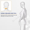 Full Body Mannequin Torso Manikin 177 cm Realistic Female Shop Window Display