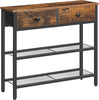 Console Table Hallway Table w/ 2 Non-woven Drawers Sofa Table Side Table