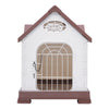 Large Plastic Dog Kennel Pet House Weatherproof Indoor Outdoor Animal Shelter