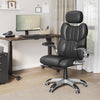 Office Chair, Ergonomic Gaming Chair, Adjustable Headrest, Tilt Function, Foldab