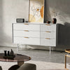 140cm Cabinet Chest of Drawers Bedroom Furniture Home Storage Bedside 6 Drawers