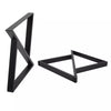 2PC Industrial Metal Steel Table Legs Cross X Frame for Dining/Bench/Office/Desk