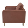 Dusk Soho Mauve Matte Velvet Loveseat RRP £329