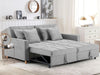 2-Seater Sofa Bed Convertible Chair Double Sleeper 3-in-1 Pull Out Chair