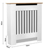 Modern Radiator Cover Small Large Wall Cabinet MDF Slats Wood Grill Furniture