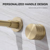 Brass Bathroom Wall Mounted Swivel Spout Sink Faucet Concealed Basin Mixer Taps