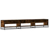 TV Cabinet Smoked Oak 270x40x46 cm Engineered Wood HOT