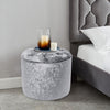 Velvet Padded Seat Stool Dressing Makeup Chair Bedroom Foot Rest Stools Ottoman
