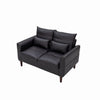 Panana Linen Fabric 2 & 3 Seater Sofa Couch with Wood Legs 3 Colours