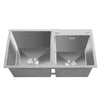 Double Bowl Stainless Steel Drop-in Kitchen Sink Dishwasher Vegetable Sink Home