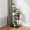 5Tier Metal Plant Display Stand Home Indoor Outdoor Garden Flower Pot Shelf Rack