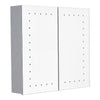 Wall-Mount Cabinet Bathroom Mirror Vanity Storage Sensor/Shaver Socket/Anti-fog