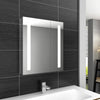 LED Bathroom Mirror Cabinet with Shaver Socket Infrared Sensor Wall Mounted