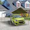 3m x 6m Heavy Duty Carport Garage Car Shelter Galvanized Steel Open Tent