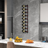 Costway Wall Mounted Wine Rack Hanging Wine Storage Display Rack for 9 Bottles
