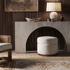 Ottoman Storage Stool Boucle Fabric Coffee Table Vanity Pouffe Chair Footstool