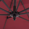 Patio Parasol Base Sets Offset Cantilever Umbrella Sun Shade Rainproof Canopy