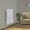 Electric Oil-Filled Radiator+Timer Portable Wall Mounted Room Space Heater White