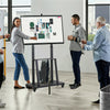 UNHO Tall TV Cart Mobile TV Floor Stand for Extra Large Flat Panel Screen up 80"