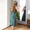 Full-length Mirror Storage Cabinet Wall/Door Mounted Jewelry Organizer White