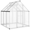 Iiaky Greenhouse with Base Frame 169x169x195 Aluminium,Polycarbonate L8C4