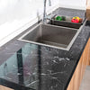 5M 10M Gloss Kitchen Marble Wall Paper Sticker Counter Top Cabinet Cover Film