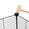 Pet Playpen Fence DIY Playpen Puppy Dog Cat Animal Cage Exercise Metal PP Indoor