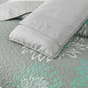 3 Piece Patchwork Bedspread Quilte Throw Rugs Bedding Double Size Pillowcases