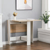 Kitchen Folding Dining Table Mobile Writing Desk Workstation With Storage Drawer