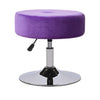 Swivel Dressing Table Stool Chair Velvet Makeup Padded Bedroom Adjustable Height