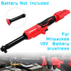 3/8" Cordless Ratchet Wrench Brushless for Milwaukee 18V Battery 80 N.m Extended