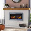 Insert/Wall Mounted Bio Ethanol Fireplace Biofire Fire Burner Glass Professional