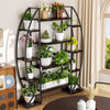 XXL Retro Plant Stand Indoor with Grow Lights Lighted Corner Multiple Plant Rack