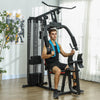 Weights Machine Multi Gym 45kg Stack Compact Home Gym Leg Press Body Training UK