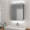 LED Bathroom Mirror Cabinet with Shaver Charging Button Switch Waterproof IP44