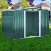 Green Steel Tool Storage House 10ft* WITH FREE BASE Building Tool House Shed