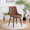 NEW Faux Leather PU Padded Dining Chairs Kitchen Dining Room Chair Set Family UK