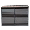 9FT Garden Garage Storage Shed Steel Frame Storage Bike Tool Shed Double Door UK