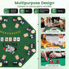 120CM Poker Table Top - 8 Player Foldable Texas Holdem Poker w/Cup Holders