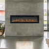 Electric 40" Insert Wall Mounted LED Fireplace Wall Inset Into Fire Freestand UK