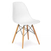 Set of 1/2/4 Tulip Dining Chairs Designer Chairs Wooden Home Office Kitchen
