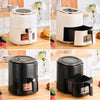 Digital Air Fryer Oven Low Fat Healthy Cooker Oil Free Frying Steak French Fries