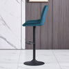 1/2/3/4x Bar Stools Adjustable Breakfast Kitchen Stools Velvet Swivel Gas Lift
