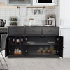 Wooden Storage Cupboard Cabinet Kitchen Buffet Sideboard