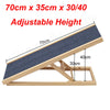 Pet Dog Cat Ramp 4 Adjustable Heights Bed/Couch 40" Folds Flat Support 330lb UK
